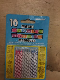 Magic Birthday Candles