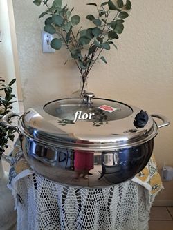 ESPECIAL DE CACEROLA DE 22 QT DE ACERO INOXIDABLE 5-PLY VIDA SANA PRINCESS HOUSE 🌹⚘️ $300