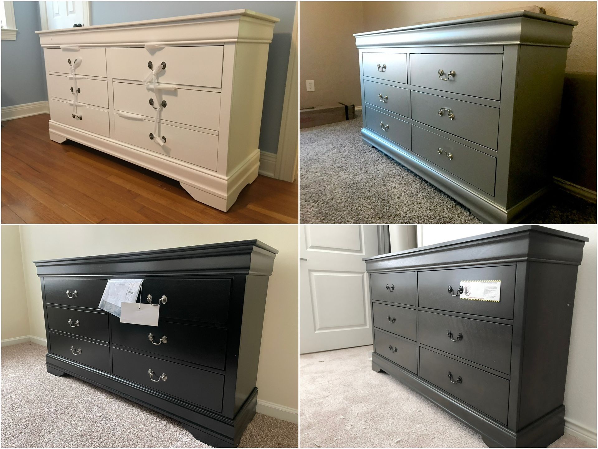 DRESSERS , NIGHTSTANDS AND CHESTS..INDIVIDUALLY PRICED !! BRAND NEW IN