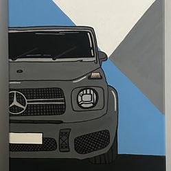 G Wagon Mercedes Painting 