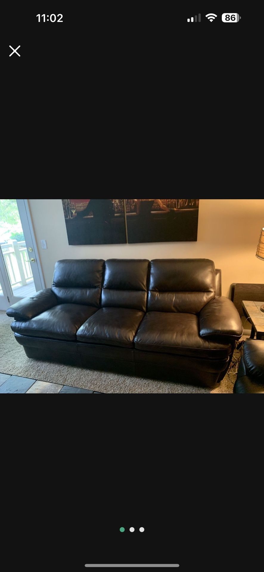 Leather Sofa