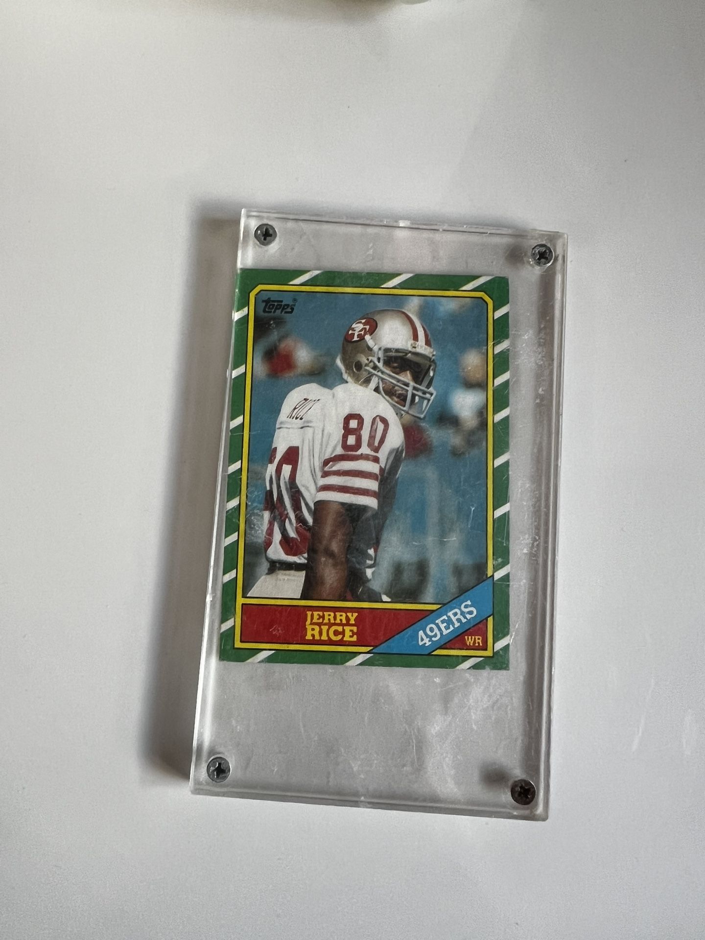 Card Of Jerry Rice