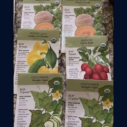 Botanical Interests vegetable seeds (16 packets)