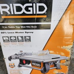 7" Table Top Wet Tile Saw