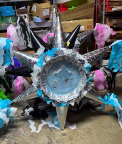 Baptism bautizo 3D star pinata