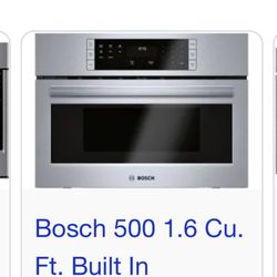 Bosch built-in microwave