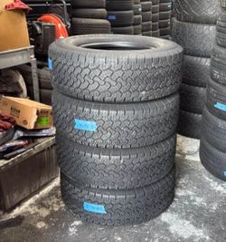 245 75 17 Rugged Trail Set of 4 Used