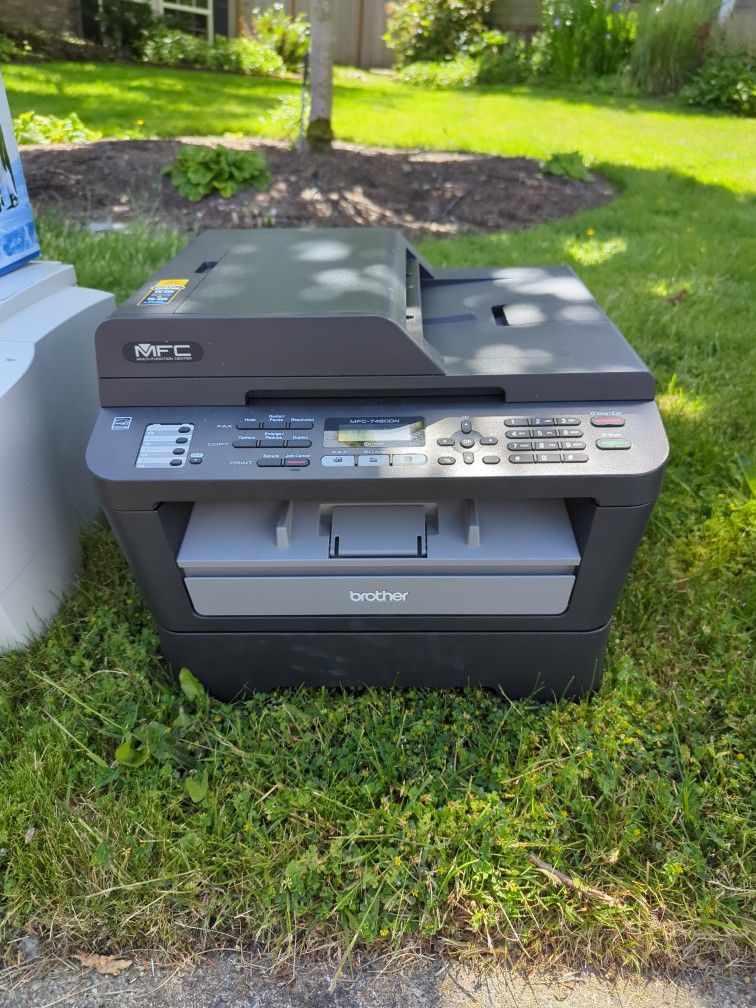 Free Brother Allinone Scanner Fax Laser Printer for Sale in Everett, WA OfferUp