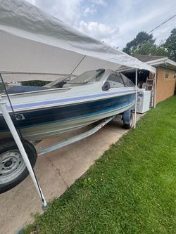 Boat and trailer