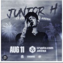 JUNIOR H   Friday Aug 11 PREMIER LEVEL 15 VIP!!!