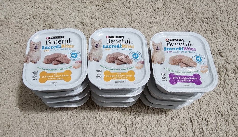 Beneful IncrediBites Paté, 12 ct (3 Expire this Month So Additional Discount has been applied!
