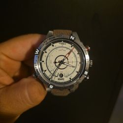 Timex Men's Intelligent Quartz Tide Temp Compass Silicone Strap Watch