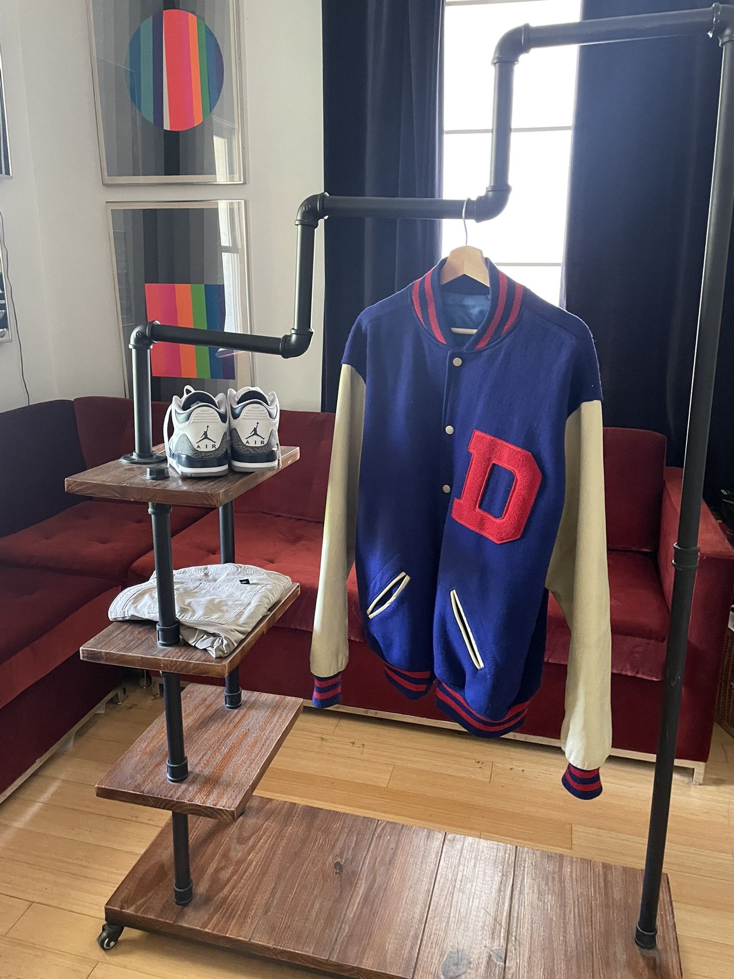 Vintage Clothing Rack
