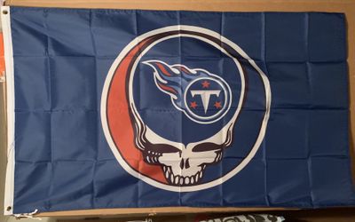 Tennessee Titans Grateful Dead Banner