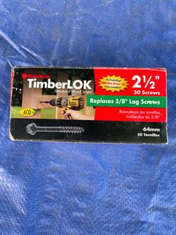 2-1/2 timber lok structural screws