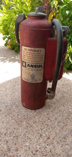 Vintage Fire Extinguisher