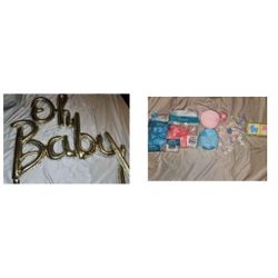 Gender Reveal/ Baby Shower Decorations 