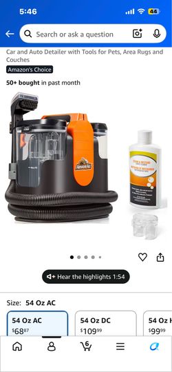 Carpet cleaner
