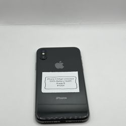 iPhone X 64gb Unlocked