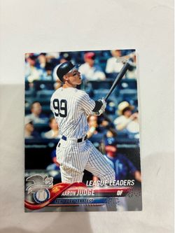 Aaron Judge Topps Baseball Card