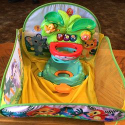 VTech Pop-a-Balls Drop, Pop and count Ball Pit, Green