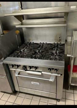 Garland 6-Burner Commercial Gas Range with Oven