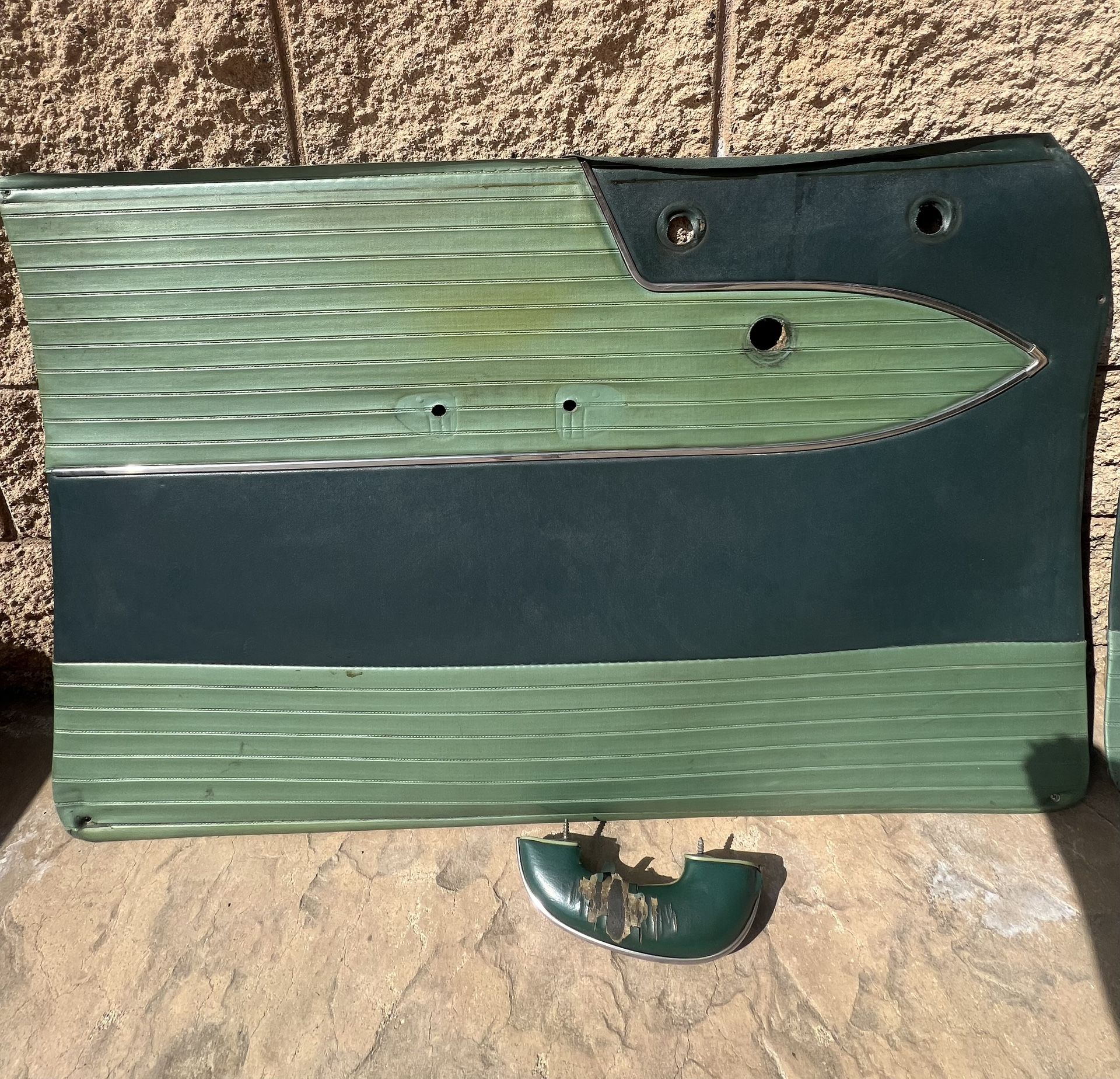 4 Original Door Panels 1954 Chevy Model 210