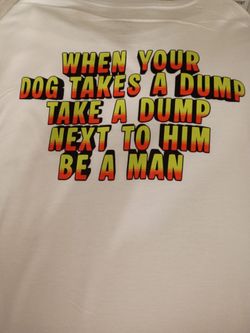 Custom funny logo pet shirt