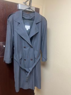 Vintage Valerie Stevens 90's Trench Coat Size- 10p