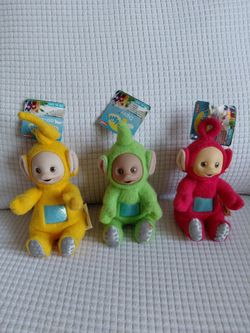 Teletubbies Plush set o3 3 new with tags