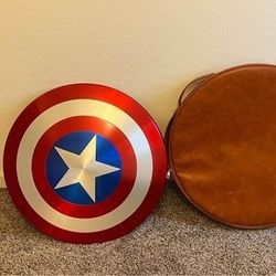 Metal Captain America Shield