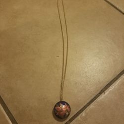 Beautiful Gold plated necklace With Pendant