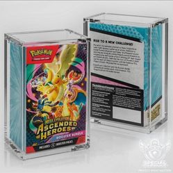 CASE ONLY. New Size Booster Bundle For Pokemon