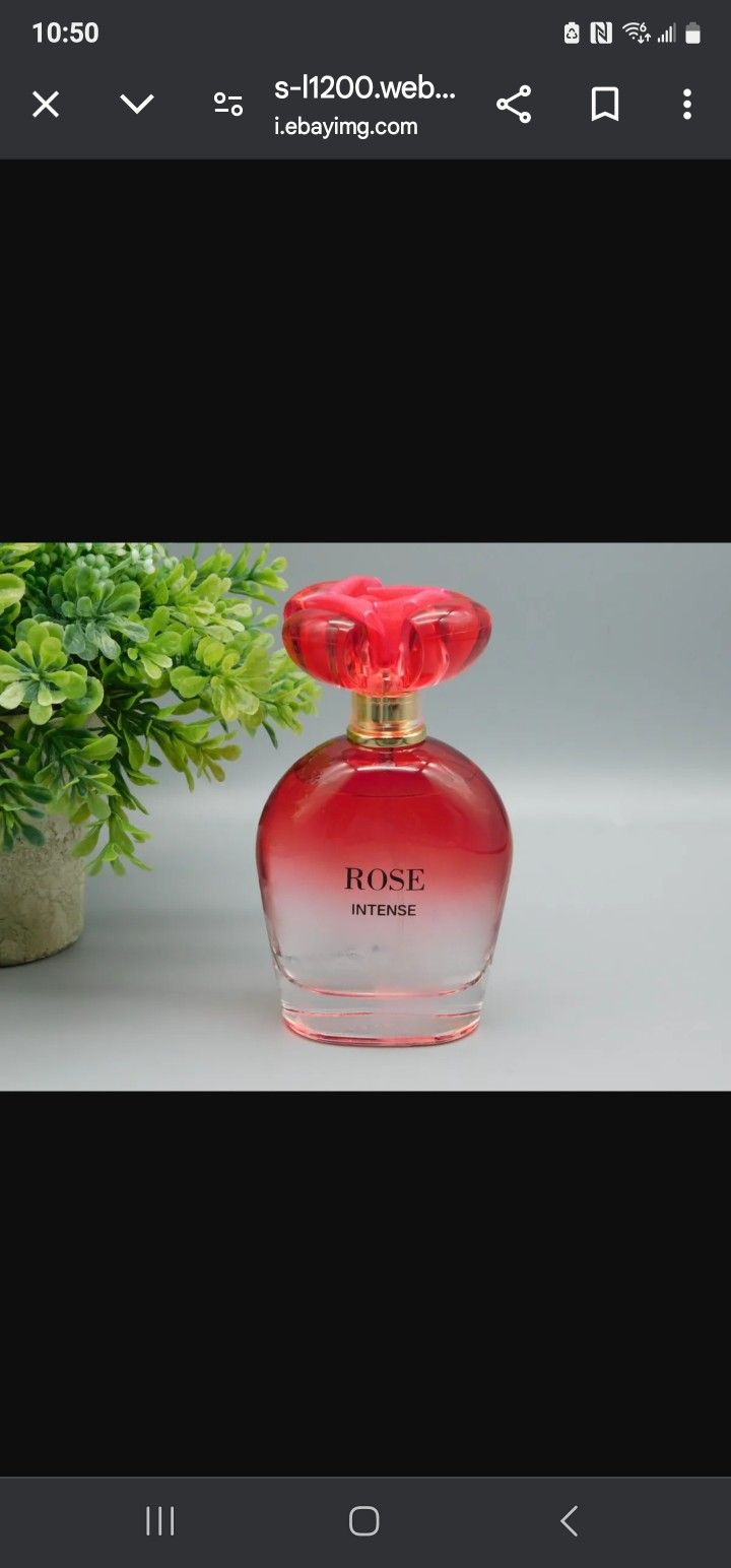 Bellevue Brands Rose Intense Eau de Parfum Spray 3.4 oz New Without Box