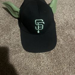 New SF Giants Star Wars Yoda Ear Hat