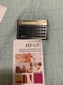 HP 12C Calculator almost new