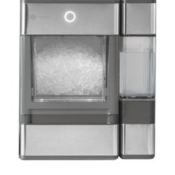 GE Profile™ Opal™ Nugget Ice Maker + Side Tank, Countertop Icemaker, Stainless Steel, 33lbs Daily Ic