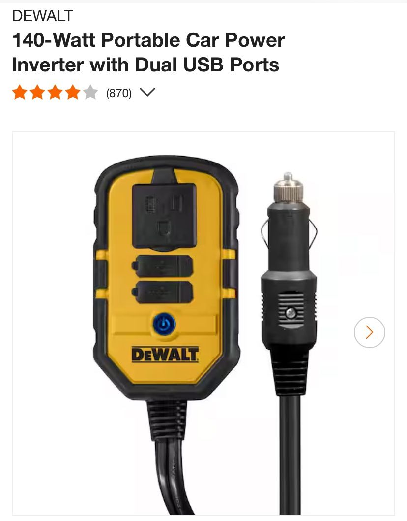 Power Converter Dewalt Tool