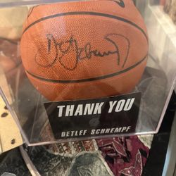 Detlef Schremph Autographed Ball