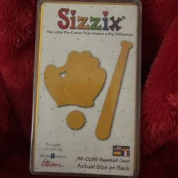Sizzix Baseball And Glove Die
