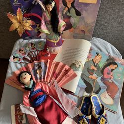 Disney Store Mulan Collection 
