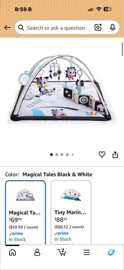 Tummy time mat