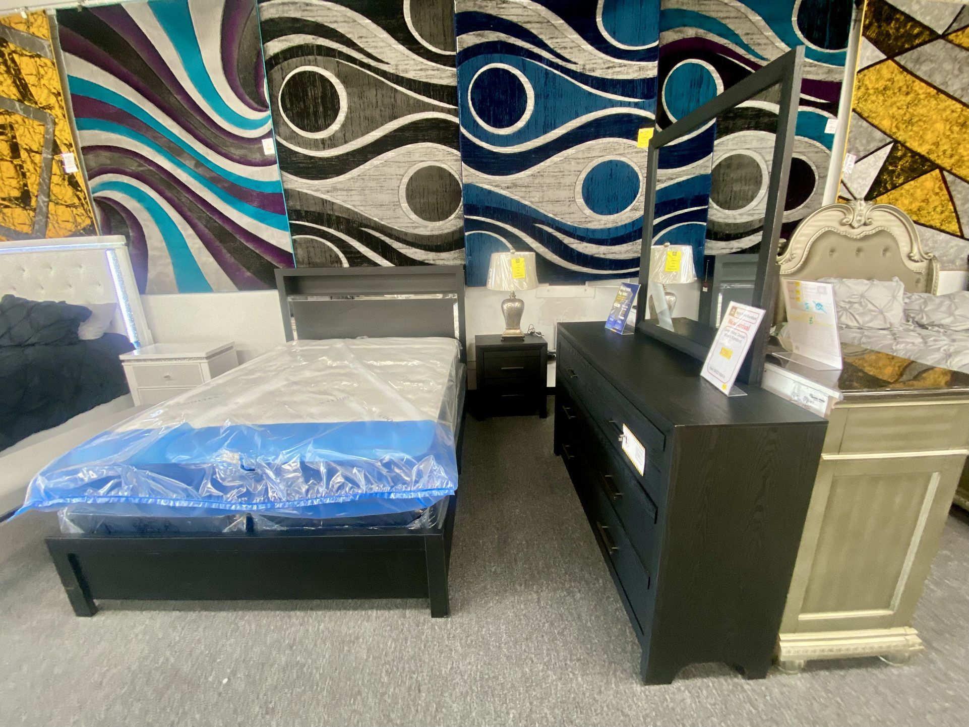 4pc Queen Size Bedframe Set $799