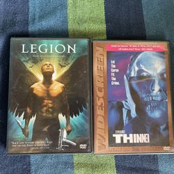 🎬 Horror Thriller 2‑Movie DVD Bundle – Legion // Stephen King’s Thinner – Action // Suspense