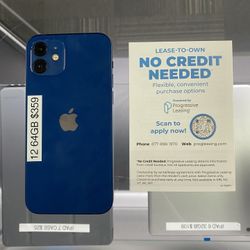 IPHONE 12 64GB $50 DOWN NO CREDIT CHECK