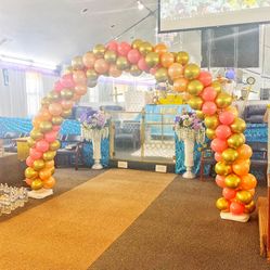 Balloon Garland- Arch System Not Included. 