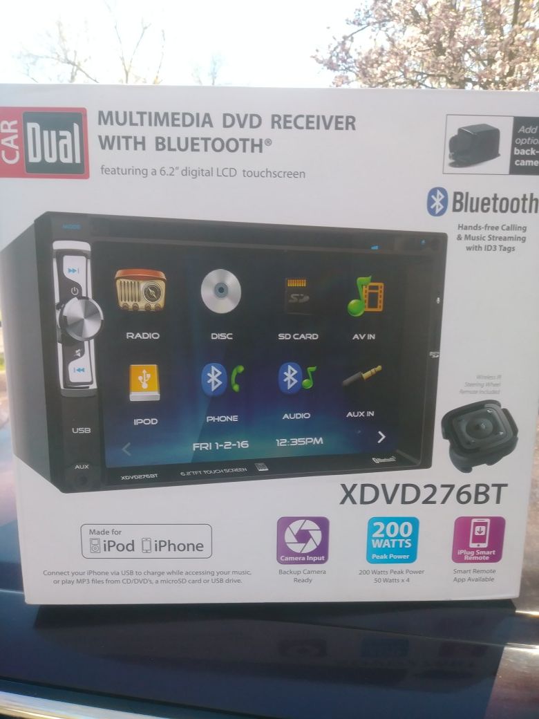 Car Dual touchscreen double din