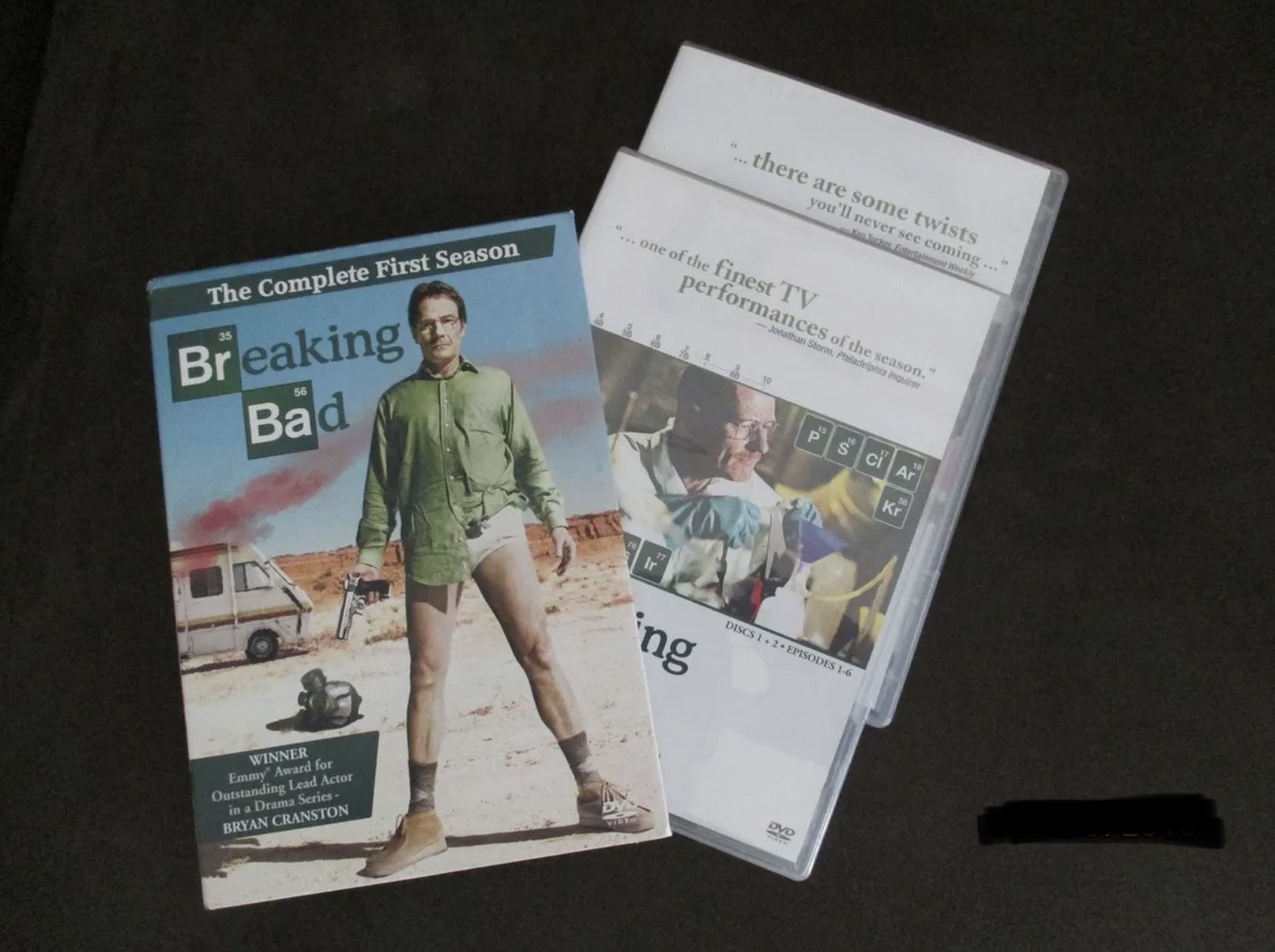 Breaking Bad: The Complete First Season DVD Aaron Paul Bryan Cranston