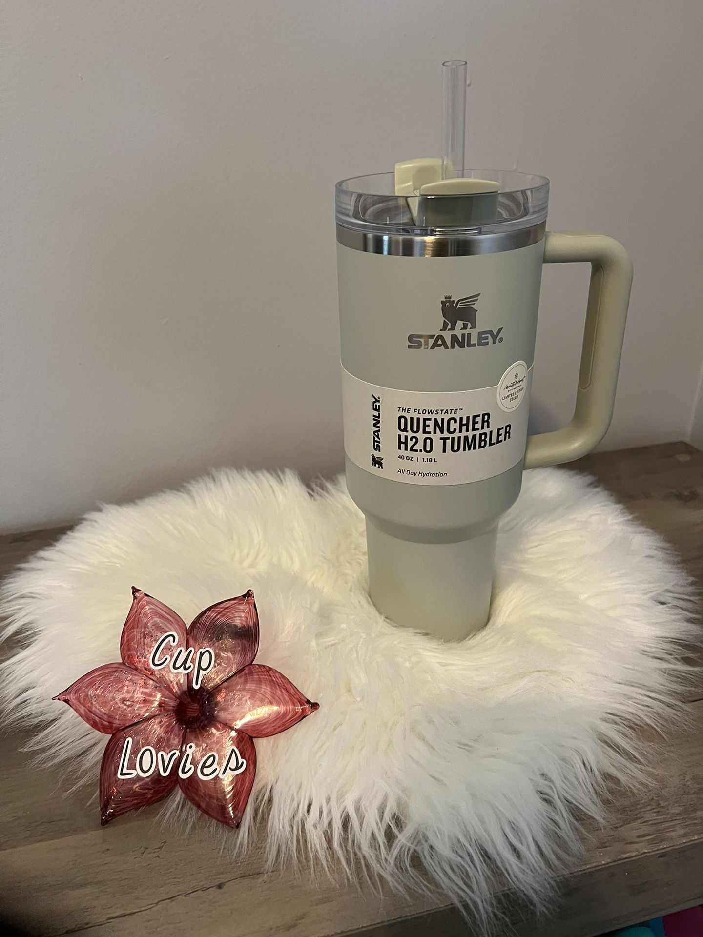 Stanley 40oz Stainless Steel H2.0 Flowstate Quencher Tumbler Serene Green -  Hearth & Hand with Magnolia for Sale in Warren, MI - OfferUp