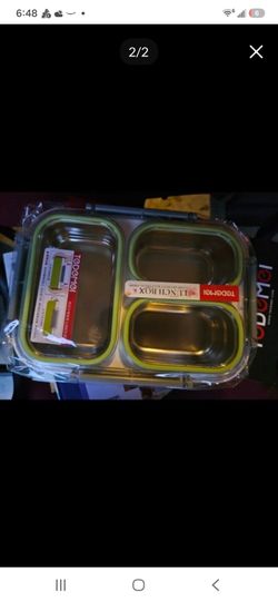 New stainless lunch box